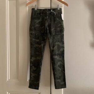 UNIONBAY Junior Girls Green Camouflage Cargo Legging/Pants Size 0